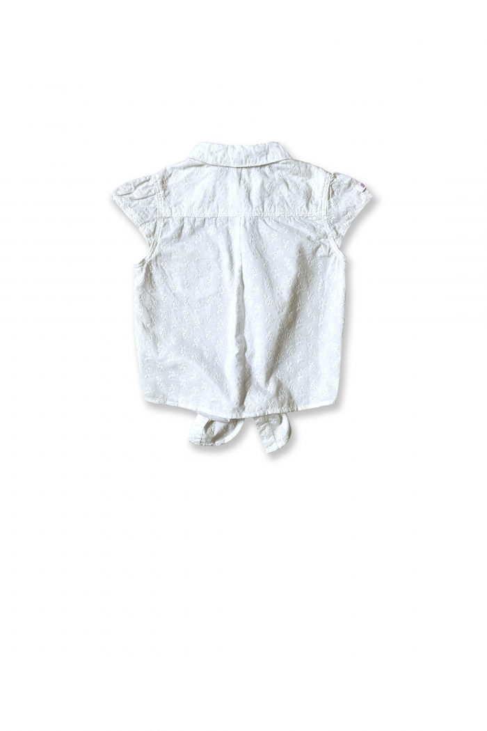 Blouse-enfant-fille-blanche-brodee-coton-verso
