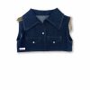 Mini-veste-jean-fille-details-dores-recto
