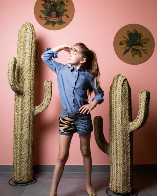 Short-enfant-fille-denim-leopard-1