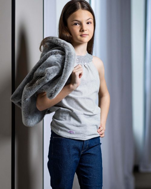 Top-argente-scintillant-enfant-fille-1
